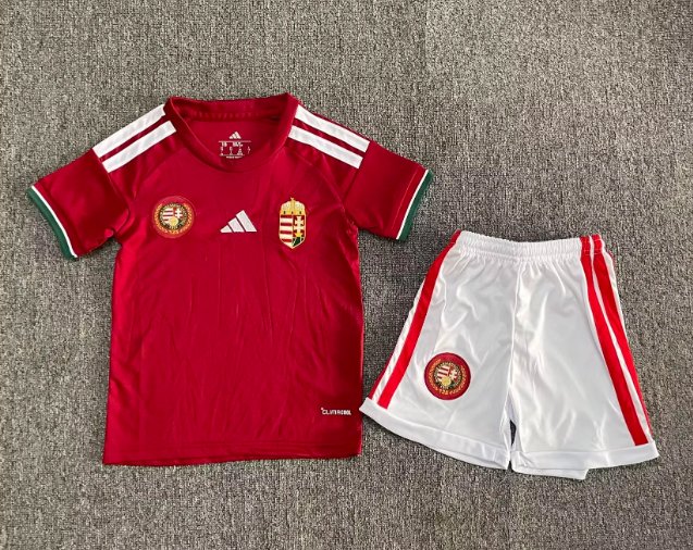 Kids-Hungary 2026 World Cup Home Soccer Jersey
